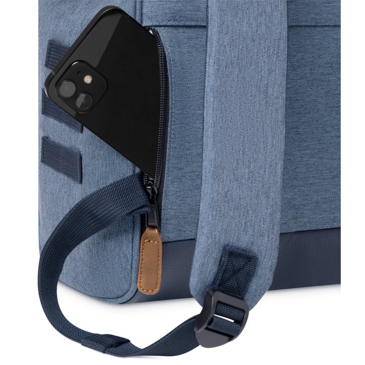 CABAIA Adventurer M Paris Rucksack blue melanged